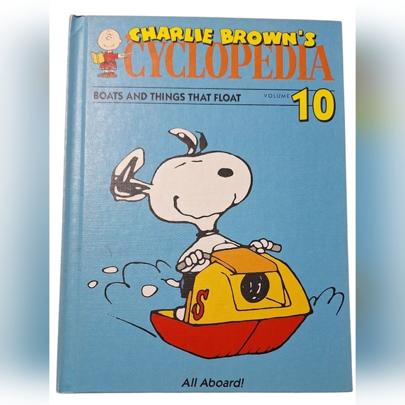 Peanuts Other - Snoopy on a Boat Hardcover Book